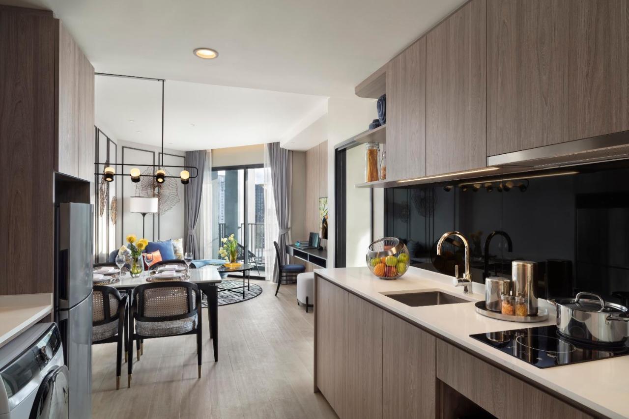 Somerset Паттая Екстер'єр фото The kitchen of a typical apartment