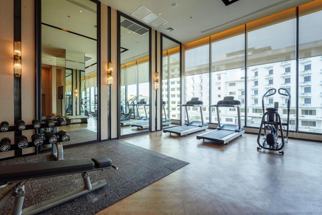 Somerset Паттая Екстер'єр фото The gym at the hotel