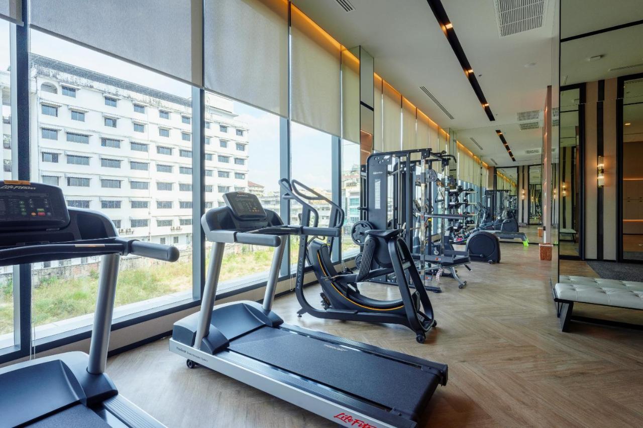 Somerset Паттая Екстер'єр фото The gym at the hotel