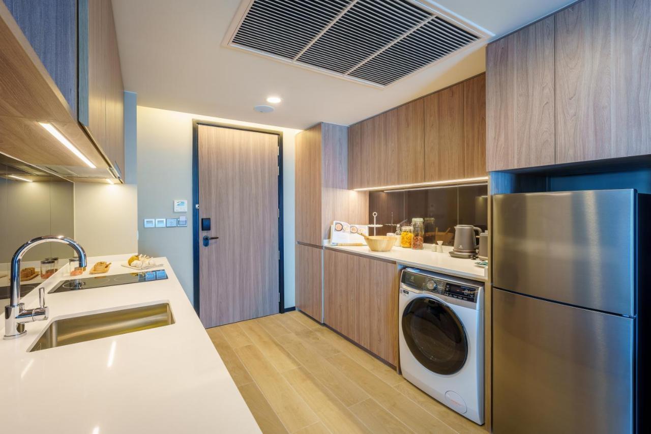 Somerset Паттая Екстер'єр фото A kitchen in a 3-bedroom unit