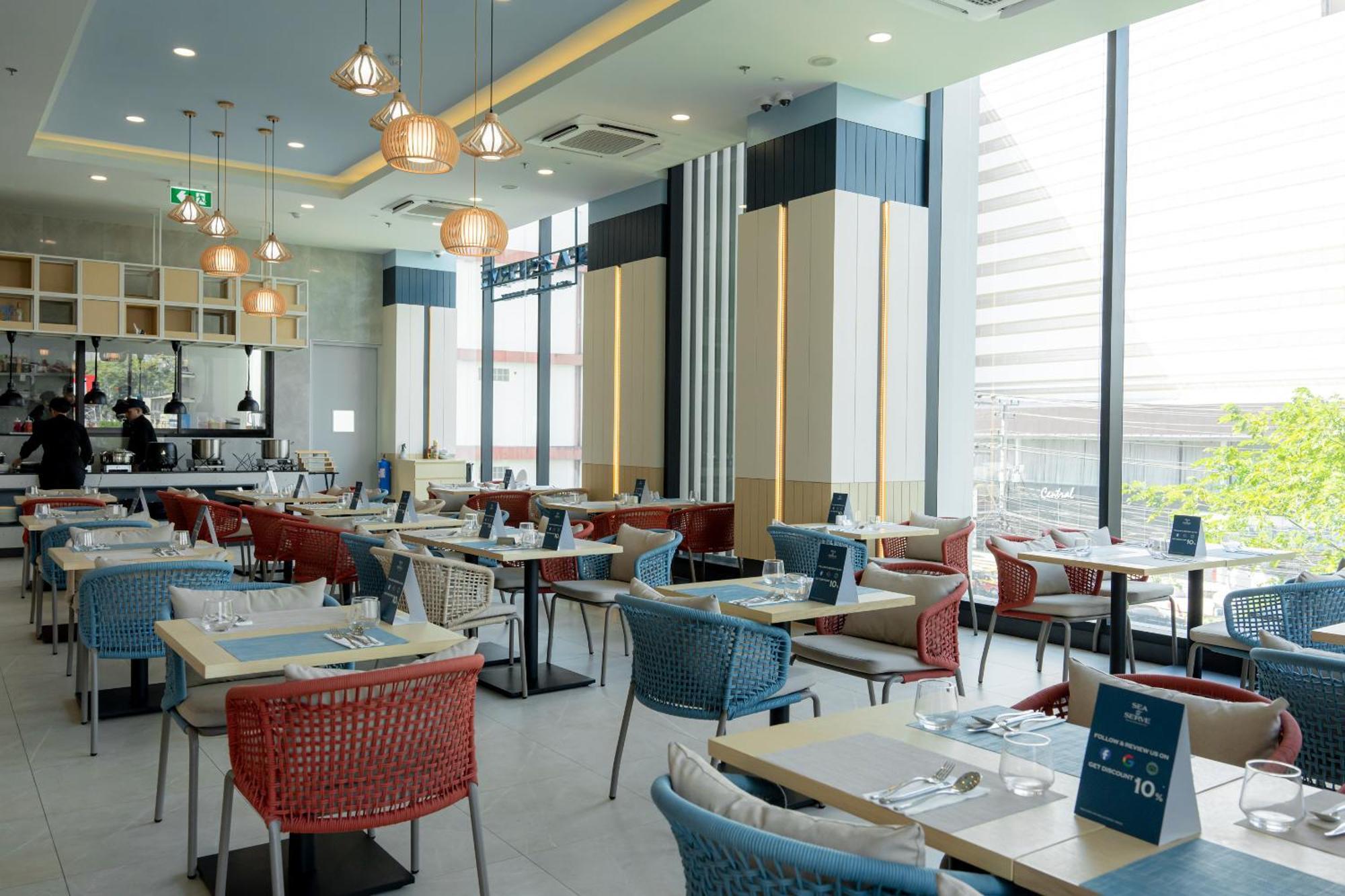 Somerset Паттая Екстер'єр фото The interior of the restaurant